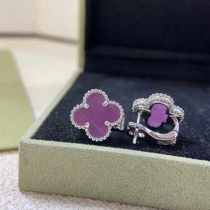 [Eternal Jewelry]2025 NEW VIOLET STUD EARRINGS