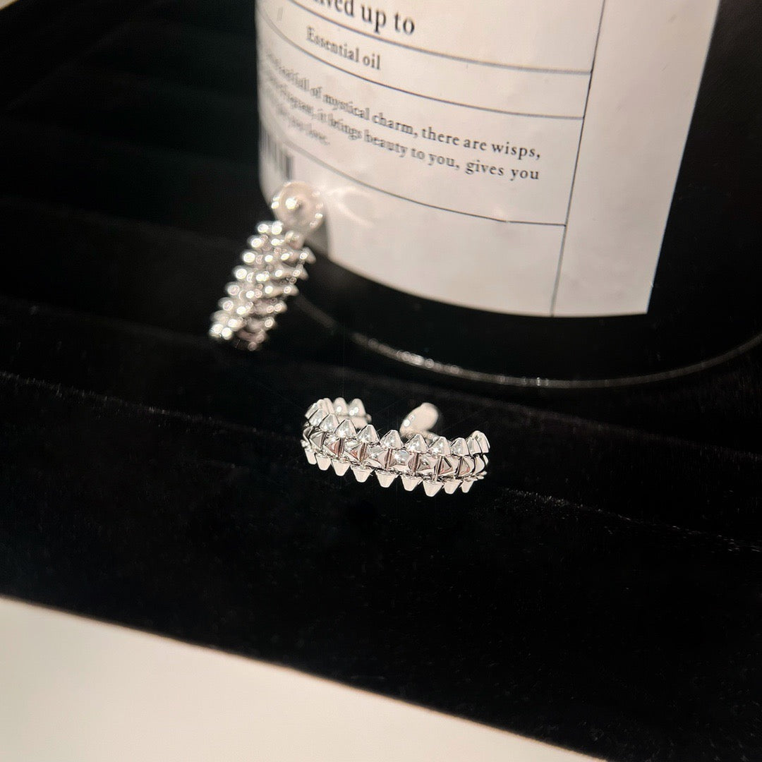 [Eternal Jewelry]CLASH SMALL HOOP EARRINGS
