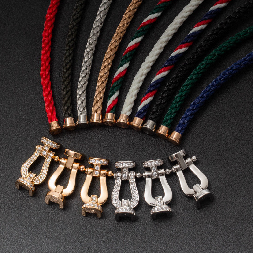 [Eternal Jewelry]FORCE LARGE HORSESHOE NO DIAMOND BRACELET GOLD