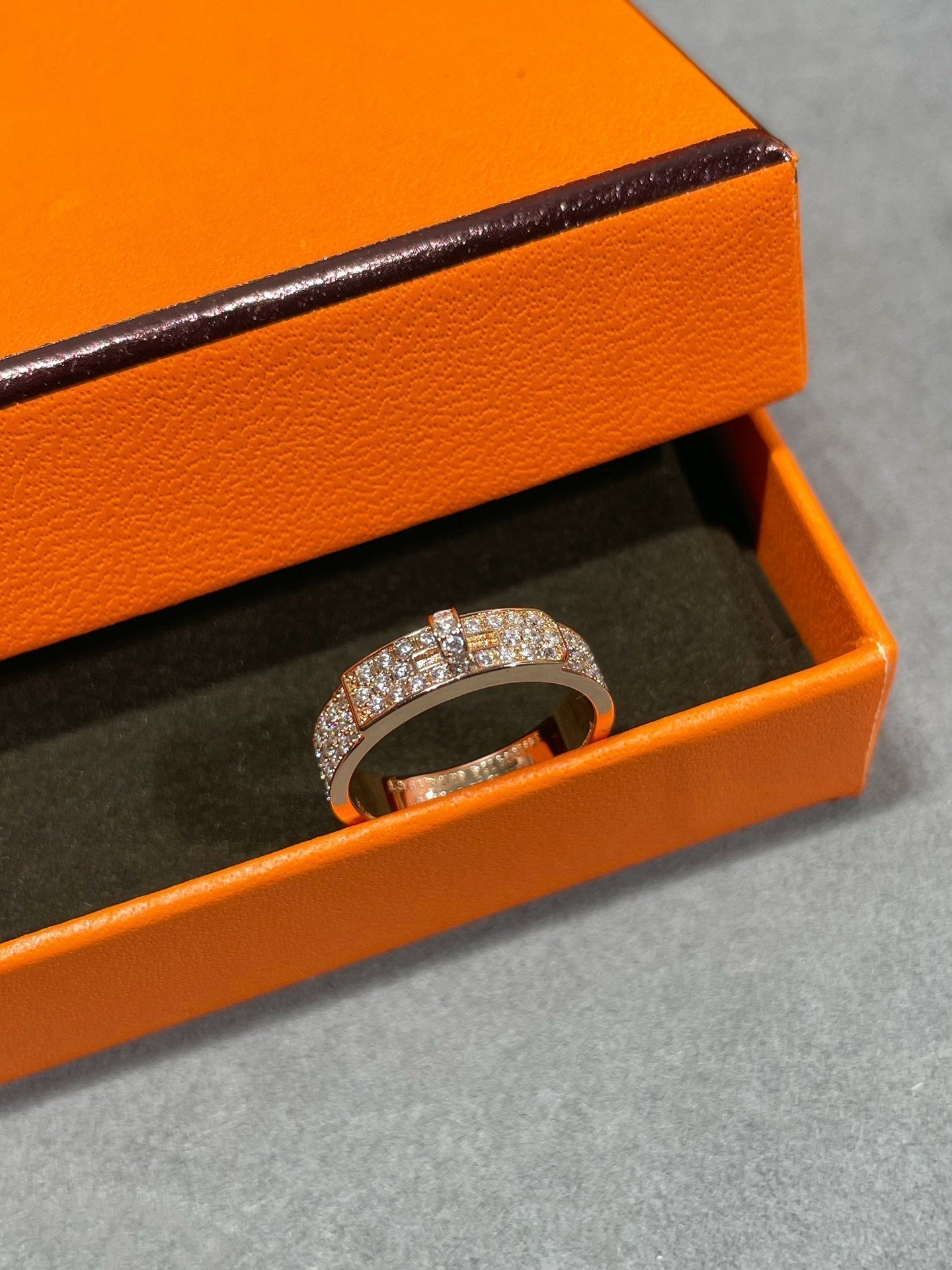 [Eternal Jewelry]KELLY PINK GOLD DIAMOND RING