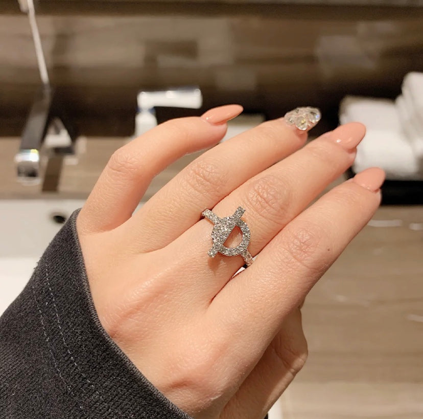 [Eternal Jewelry]ECHAPPEE RING SILVER DIAMOND