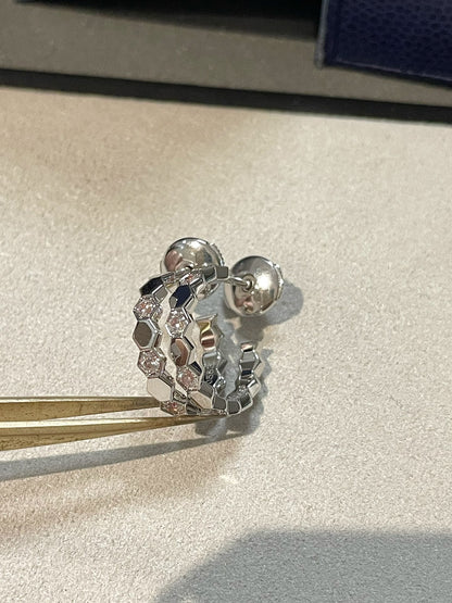 [Eternal Jewelry]Hollow Design Four-Leaf Clover Flower Shape Ring