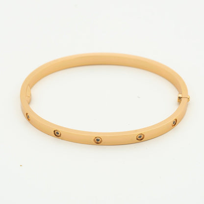 [エターナルジュエリー] LOVE ブレスレット 3.65MM 10Pダイヤ