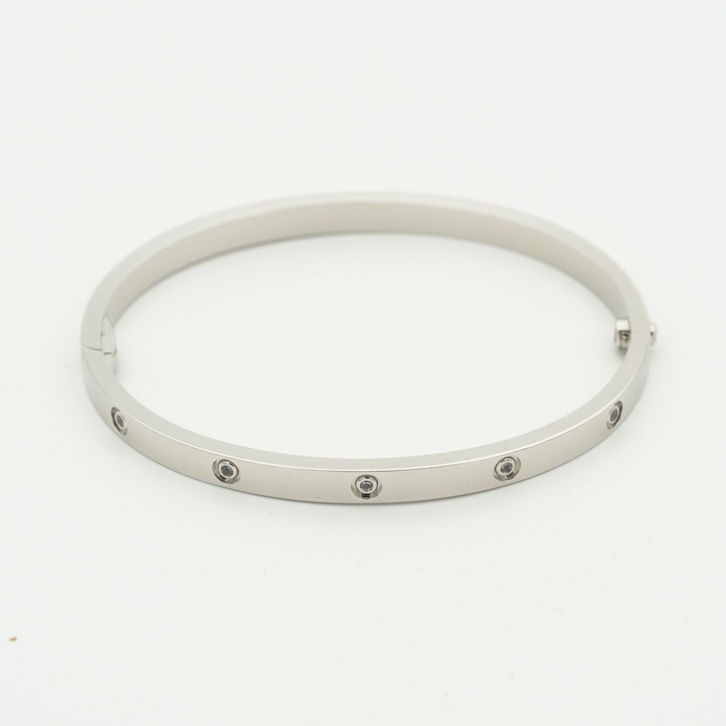 [エターナルジュエリー] LOVE ブレスレット 3.65MM 10Pダイヤ