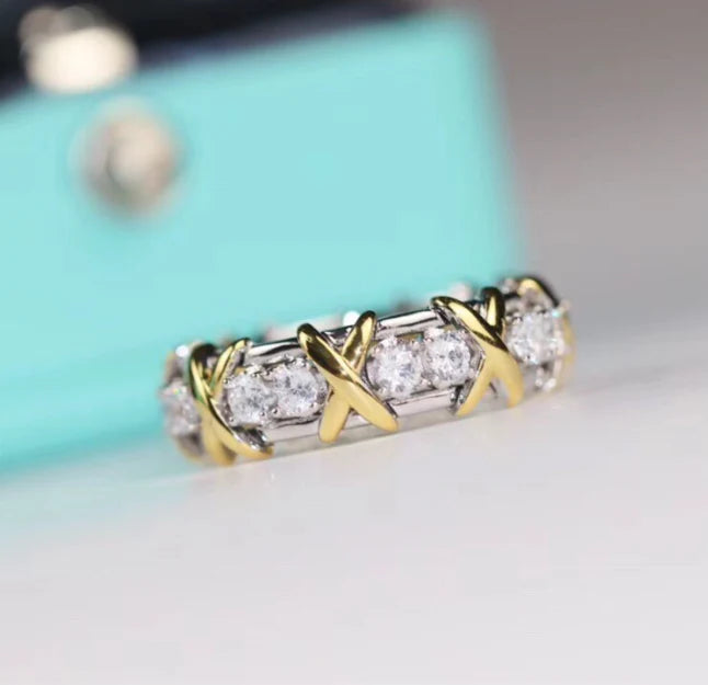 [Eternal Jewelry]Classic Gold Diamond Ring