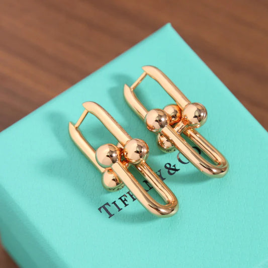 [Eternal Jewelry]TF HORSESHOE BUCKLE EARRINGS