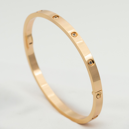 [エターナルジュエリー] LOVE ブレスレット 3.65MM 10Pダイヤ