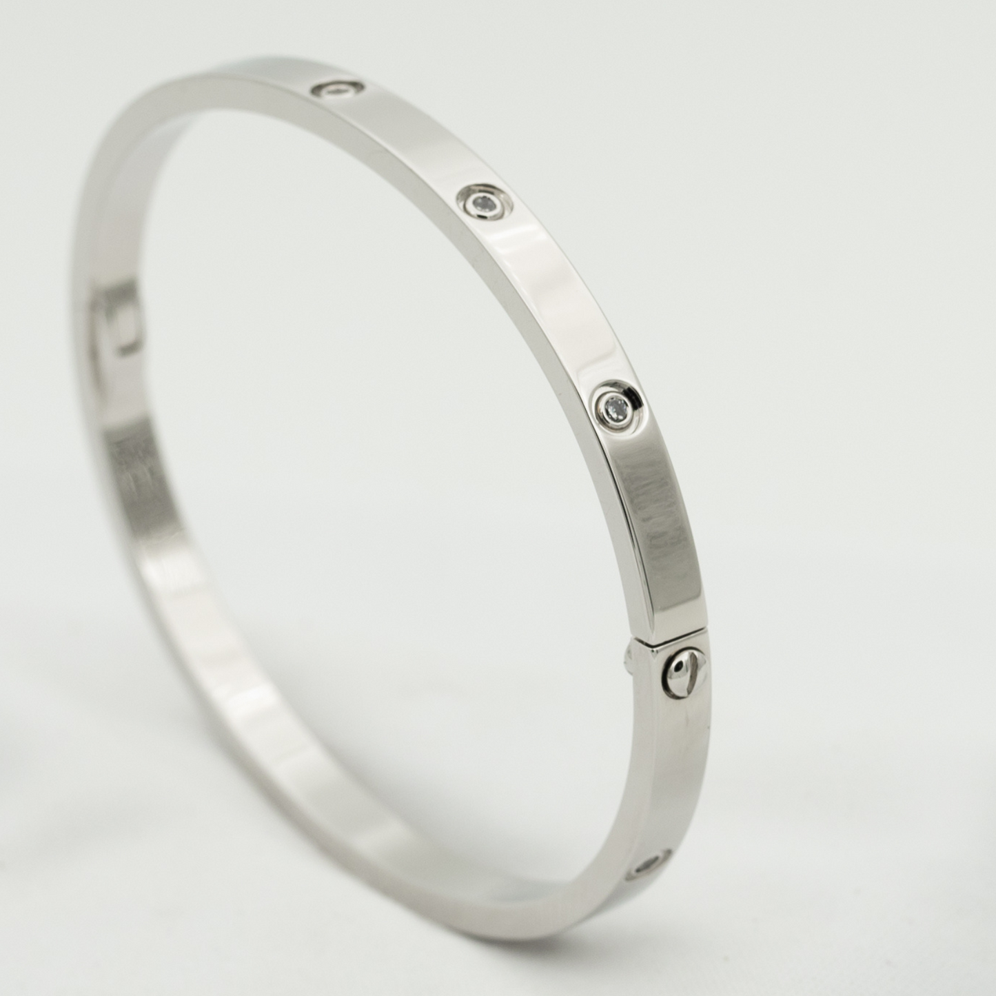 [エターナルジュエリー] LOVE ブレスレット 3.65MM 10Pダイヤ