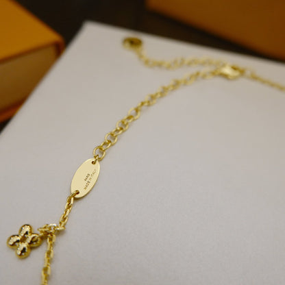 [Eternal Jewelry]BLOOMING SUPPLE NECKLACE BRASS