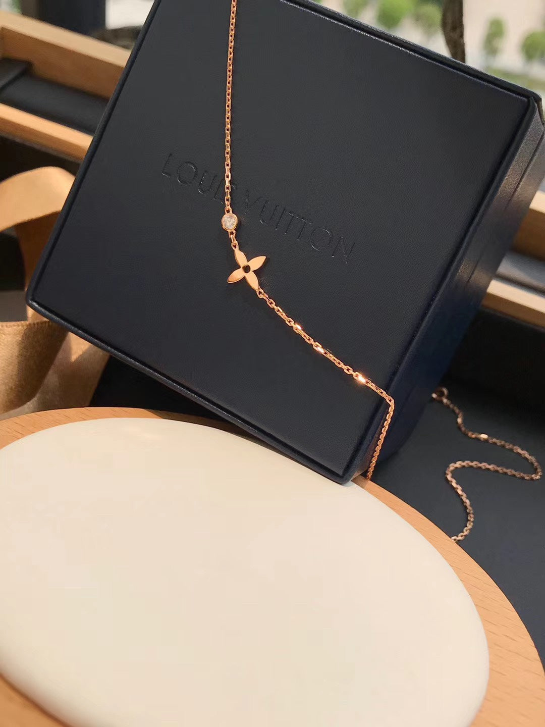 [Eternal Jewelry]BLOSSOM PENDANT PINK GOLD AND DIAMOND