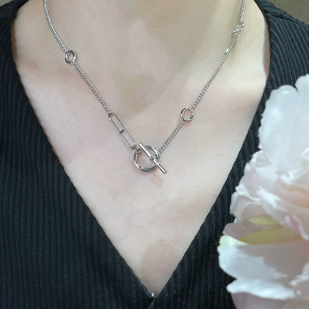 [Eternal Jewelry]HM STERLING CHAINE D'ANCRE HEART