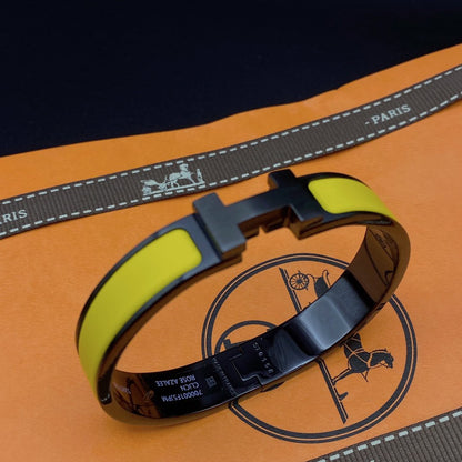 [Eternal Jewelry]CLIC HM SO BLACK YELLOW BRACELET