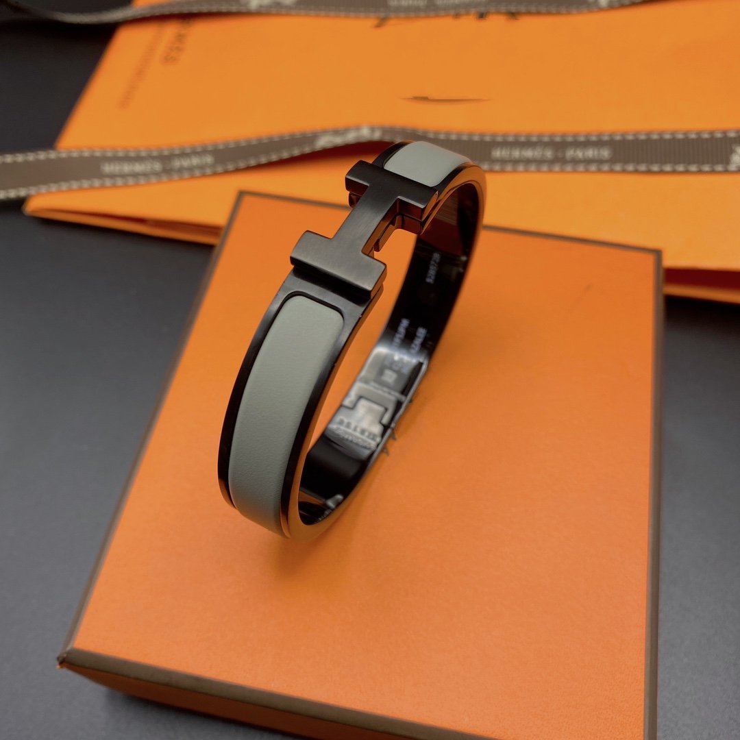 [Eternal Jewelry]CLIC HM SO BLACK GREY BRACELET