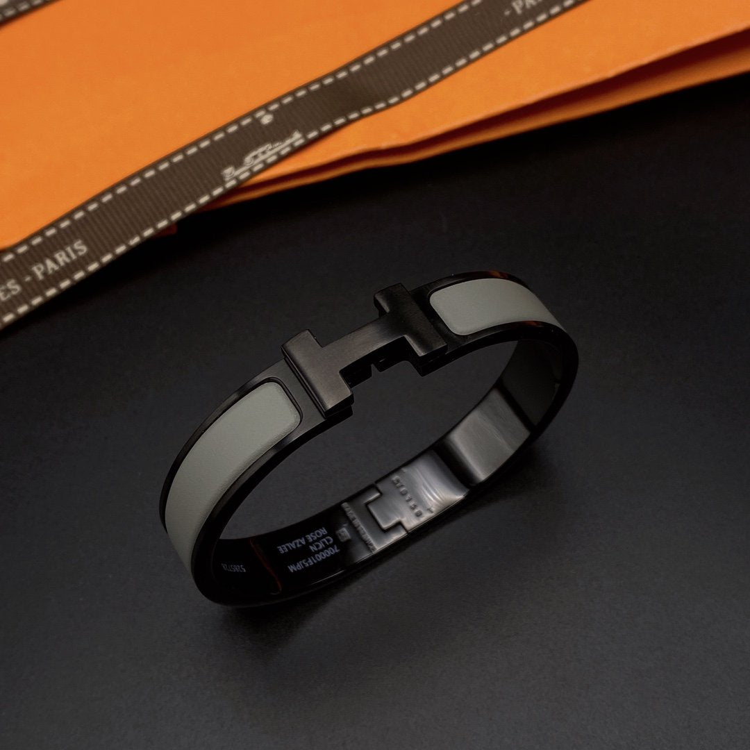 [Eternal Jewelry]CLIC HM SO BLACK GREY BRACELET
