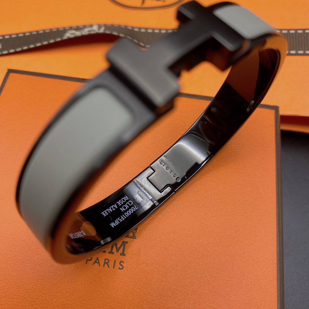 [Eternal Jewelry]CLIC HM SO BLACK GREY BRACELET