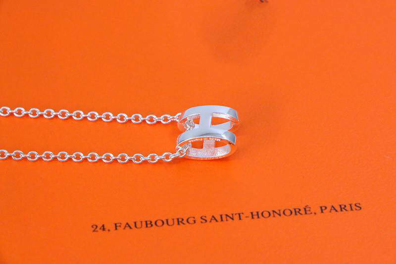 [Eternal Jewelry]HM NECKLACE H LETTER OVAL SERIES