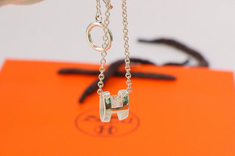 [Eternal Jewelry]HM NECKLACE H LETTER OVAL SERIES