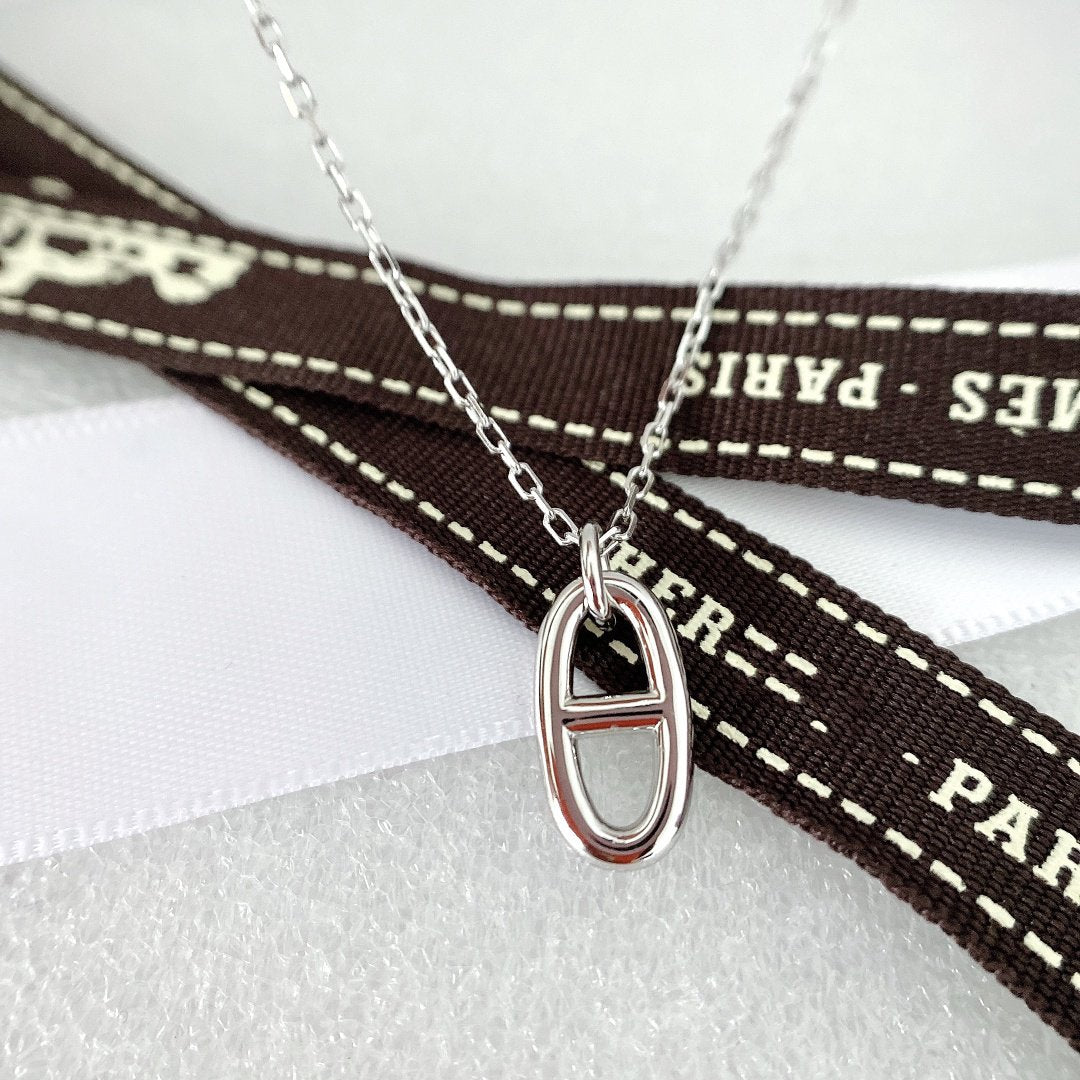 [Eternal Jewelry]HM PIG NOSE NECKLACE