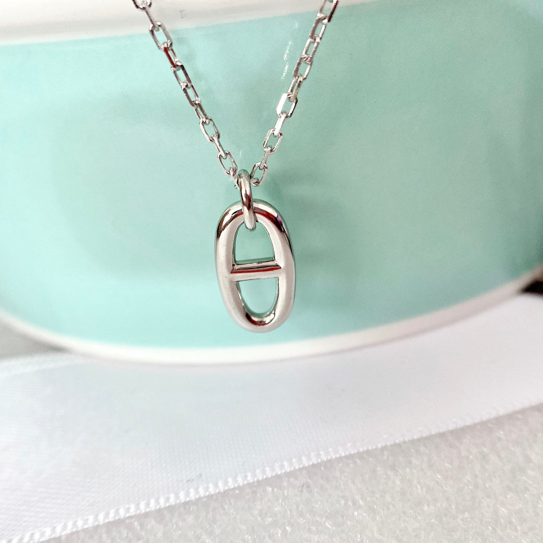 [Eternal Jewelry]HM PIG NOSE NECKLACE