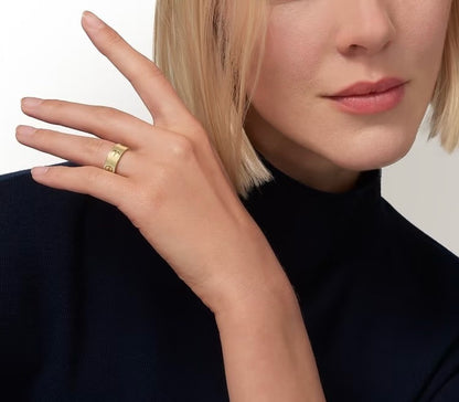 [Eternal Jewelry]2025 NEW LOVE RING BRUSHED STYLE