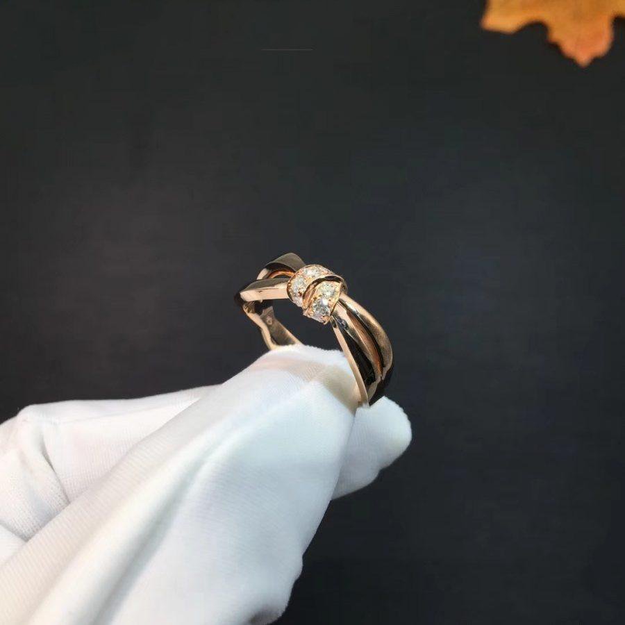 [Eternal Jewelry]LIENS RING PINK GOLD DIAMOND