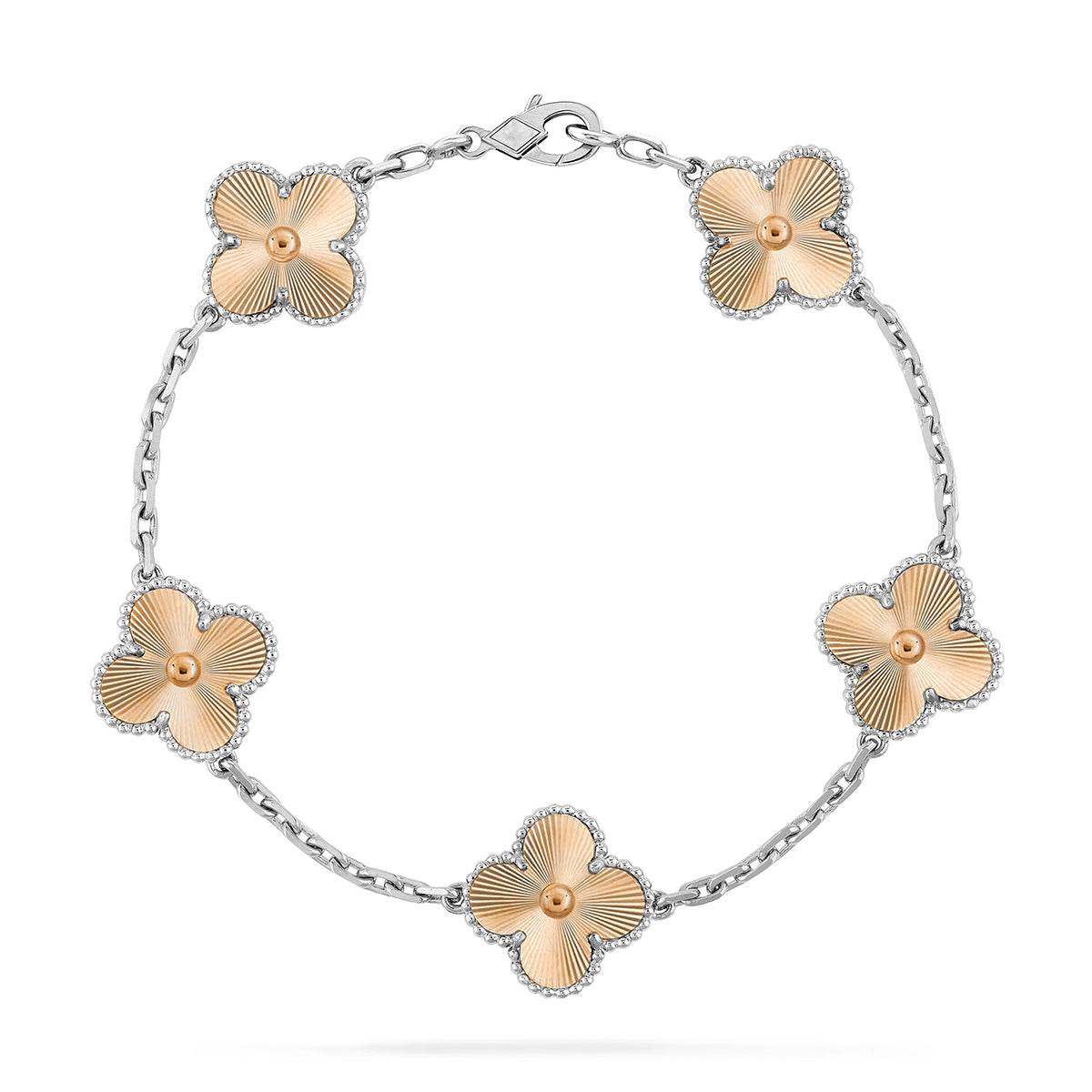 [Eternal Jewelry] CLOVER 5 MOTIF LASER BRACELET COLLECTION