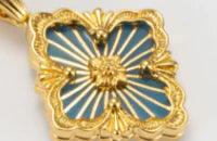 [Eternal jewelry] B.C.L SMALL SIZE ENAMEL NECKLACE£¨Various colors)