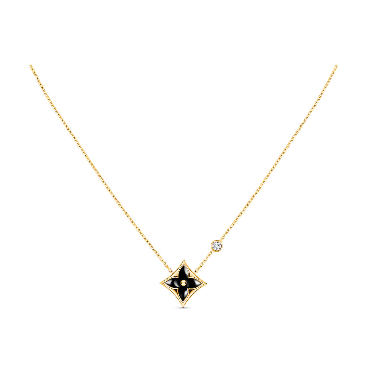 [Eternal Jewelry]STAR BLACK MOP NECKLACE