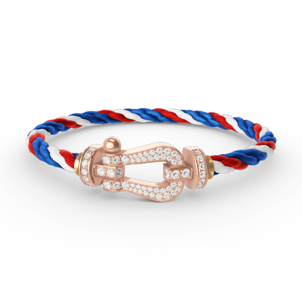 [Eternal Jewelry]FORCE LARGE HORSESHOE FULL DIAMOND BRACELET ROSE GOLD