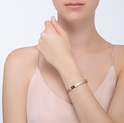 [Eternal Jewelry]LOVE BRACELET 6.1MM 4 DIAMONDS