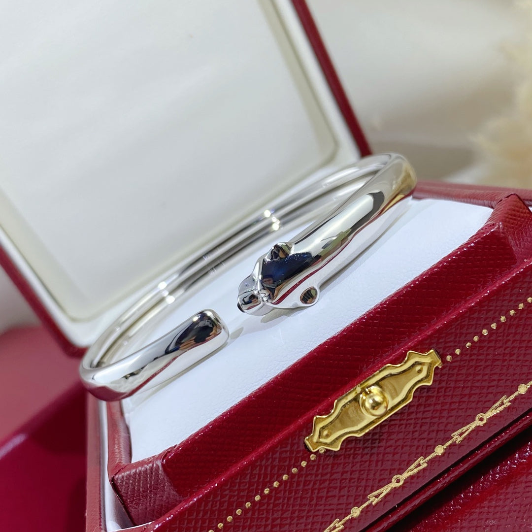 [Eternal Jewelry]PANTHERE SILVER OPEN BRACELET