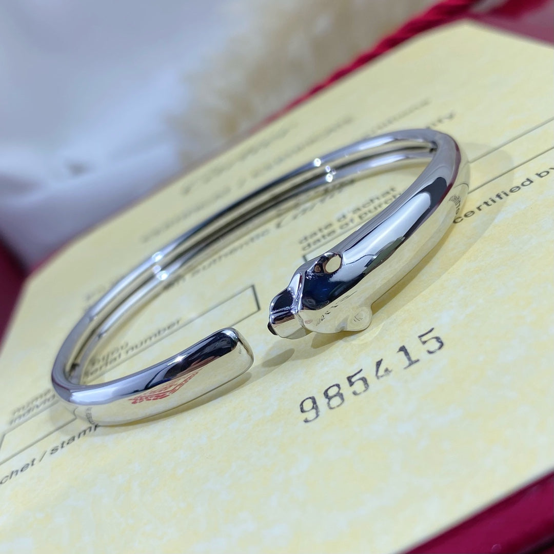 [Eternal Jewelry]PANTHERE SILVER OPEN BRACELET