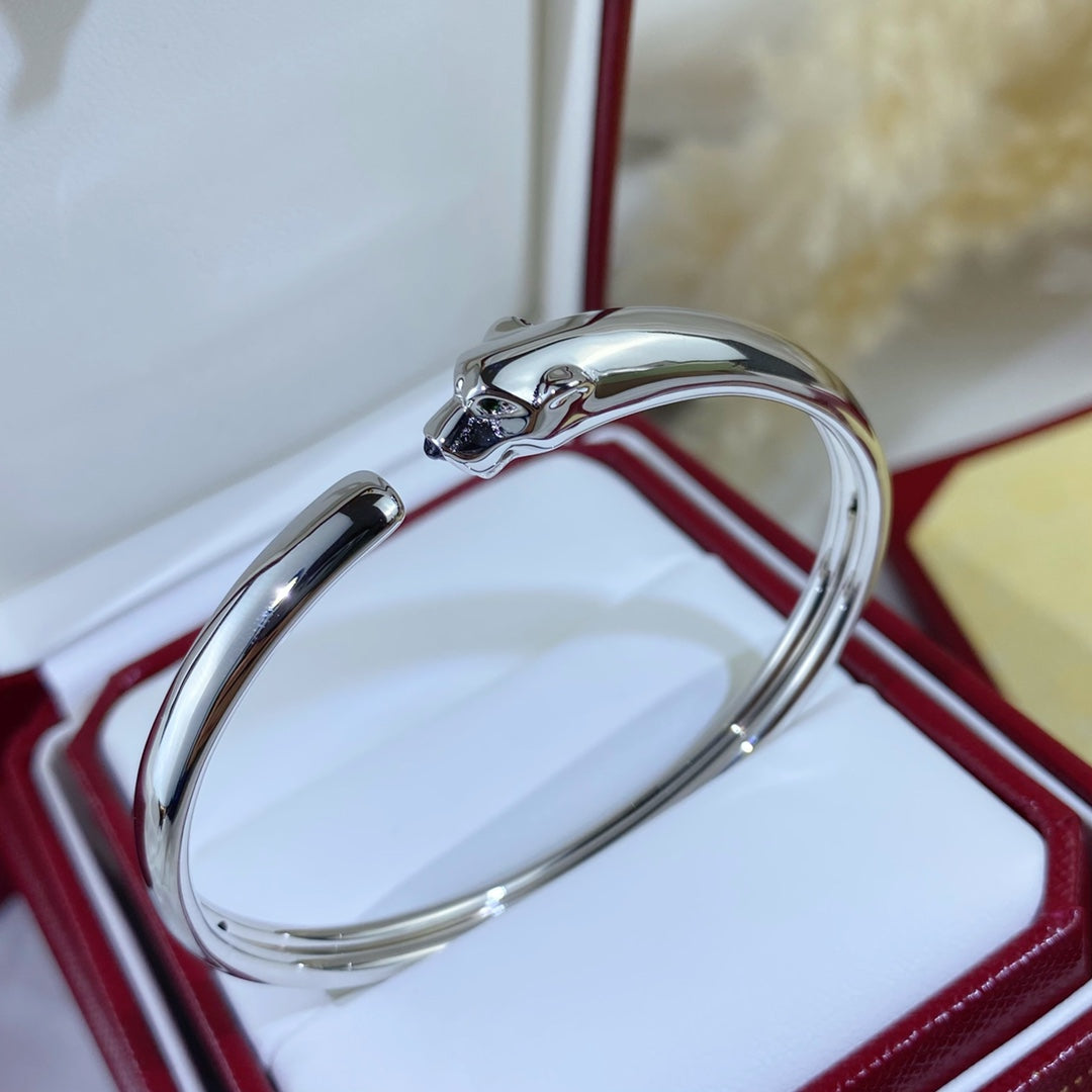 [Eternal Jewelry]PANTHERE SILVER OPEN BRACELET