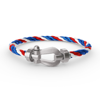[Eternal Jewelry]FORCE LARGE HORSESHOE NO DIAMOND BRACELET SILVER