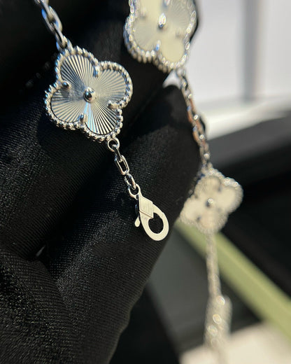 [Eternal Jewelry] CLOVER 5 MOTIF LASER BRACELET COLLECTION